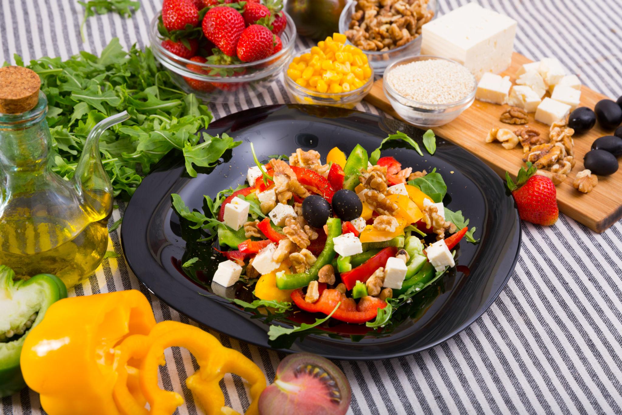 Salade fraîche maison